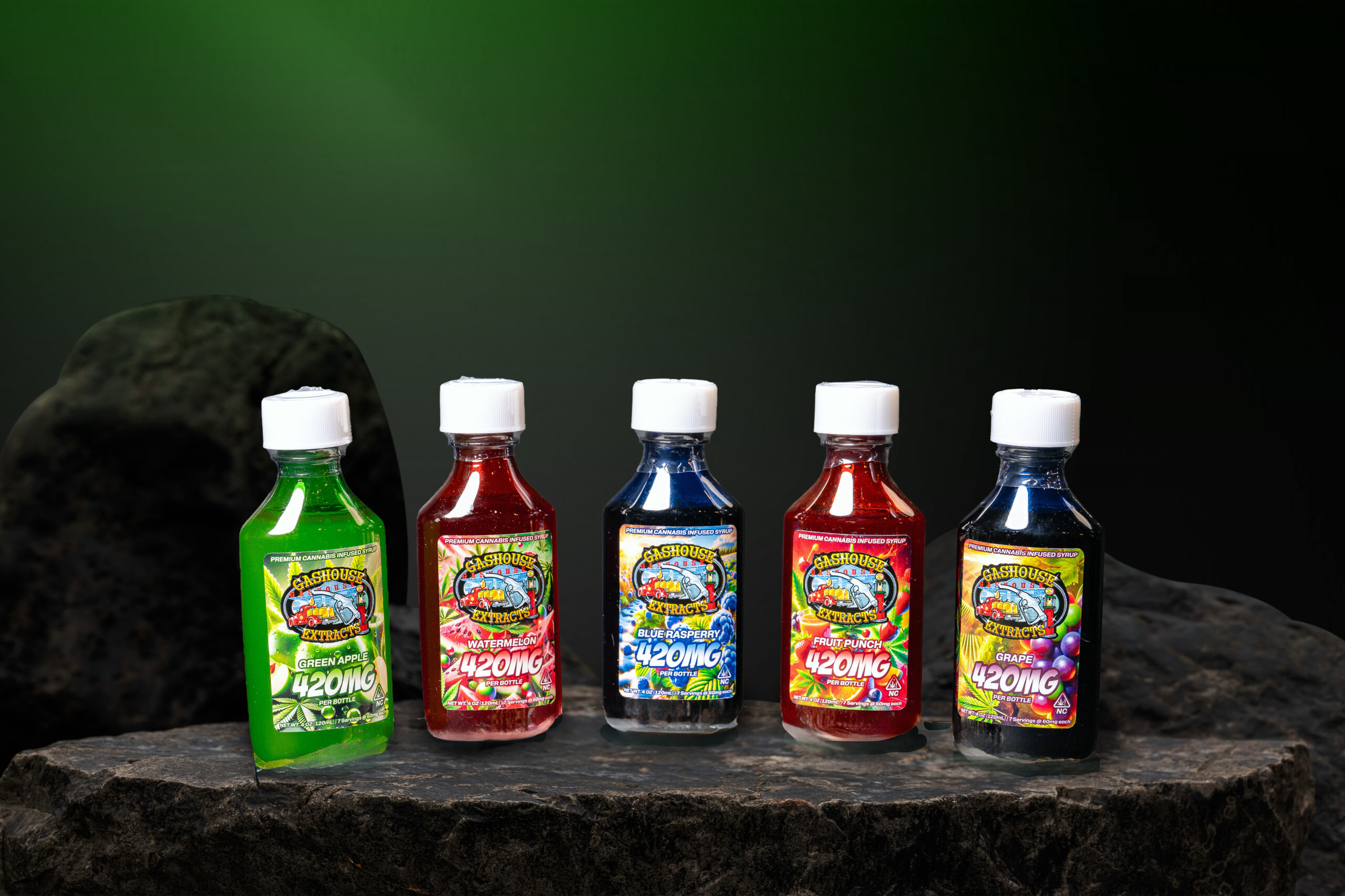 Gashouse Extracts Premium Cannabis Infused Syrup